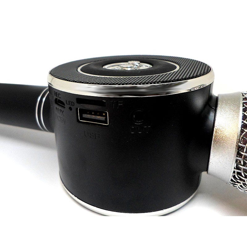Микрофон караоке с подсветкой (цвета) WS668 9574