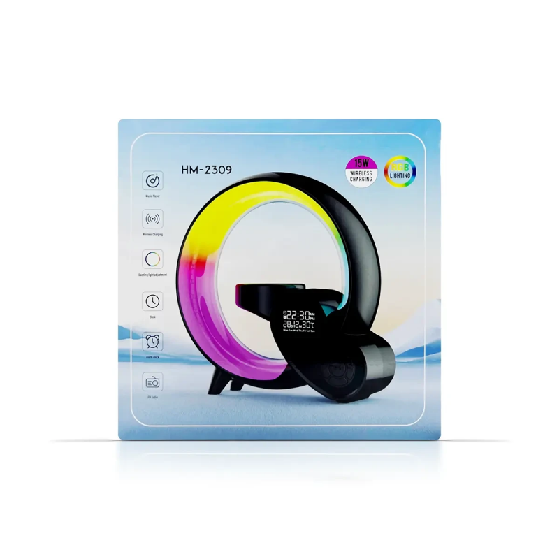 Лампа-ночник с Bluetooth-колонкой G-Smart HM-2309 6709