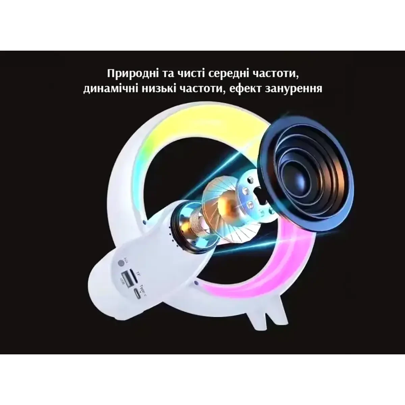Лампа-ночник с Bluetooth-колонкой G-Smart HM-2309 6709
