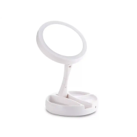 Дзеркало косметичне настільне з LED підсвічуванням 00031 9701