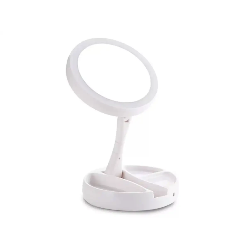 Дзеркало косметичне настільне з LED підсвічуванням 00031 9701