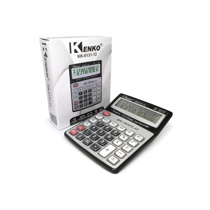 Калькулятор 2xAA CAL-6131-12 60шт 7481