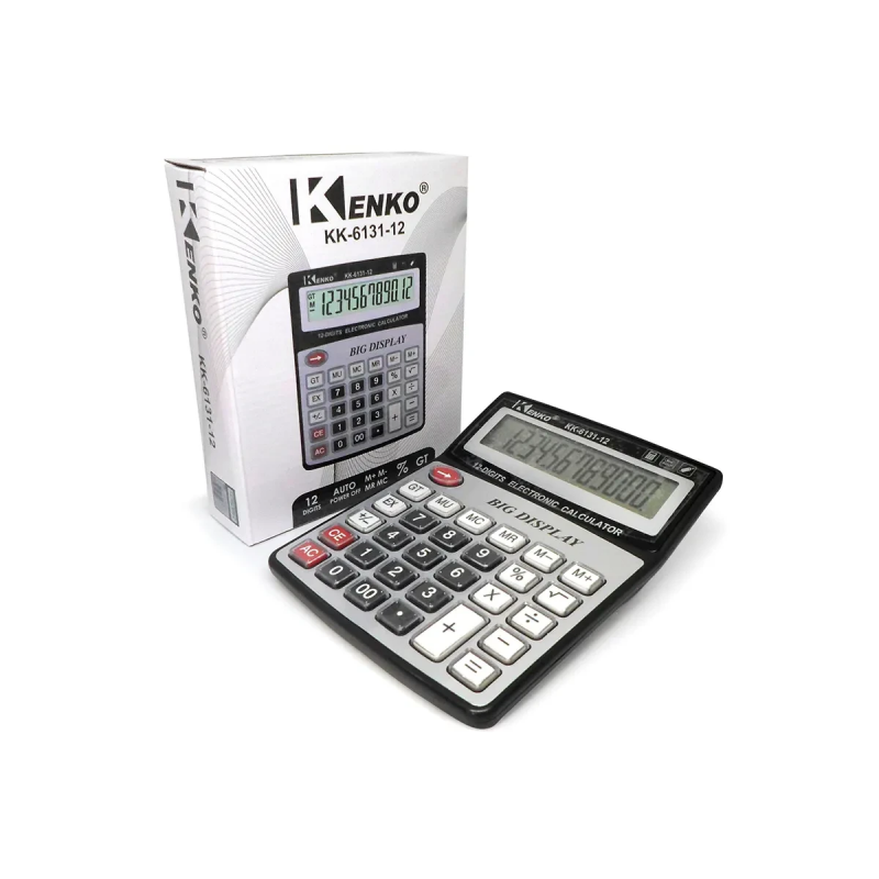 Калькулятор 2xAA CAL-6131-12 60шт 7481