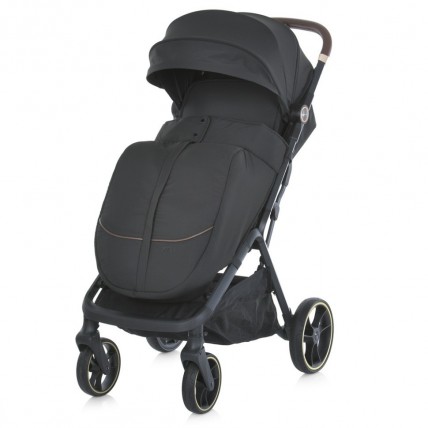 Дитячий прогулянковий візок BEYA ME 1127-G Black