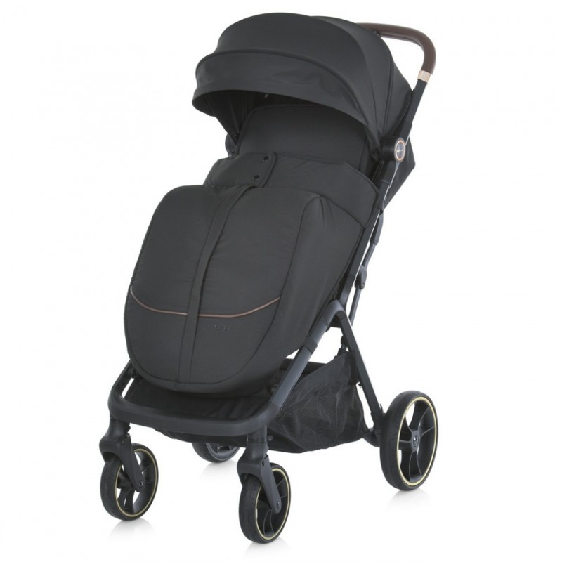 Дитячий прогулянковий візок BEYA ME 1127-G Black