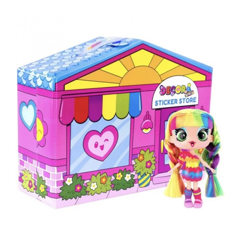 Магазин дизайнерів наклейок для ляльок DECORA GIRLZ D1009