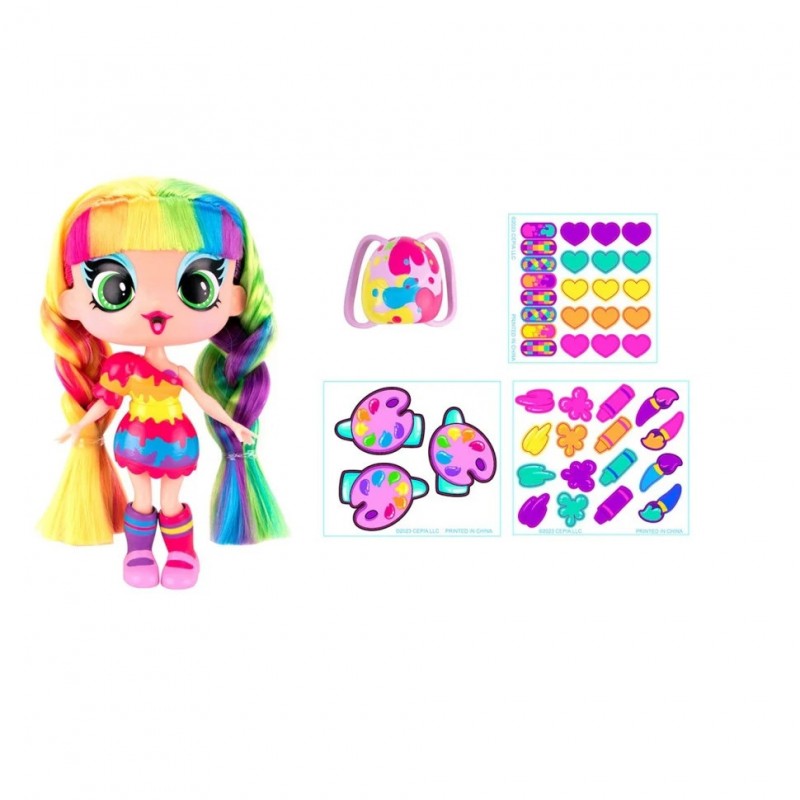 Магазин дизайнерів наклейок для ляльок DECORA GIRLZ D1009
