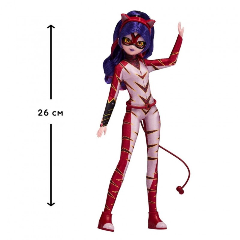 Дитяча іграшкова Лялька "Леді Баг і Супер-Кіт" Пурпурна Тигриця Miraculous 50023 з аксесуарами