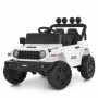 Дитячий електромобіль Джип M 6312EBLR-1(24V) до 30 кг, білий