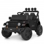 Дитячий електромобіль Джип M 6312EBLR-2(24V) до 30 кг, чорний