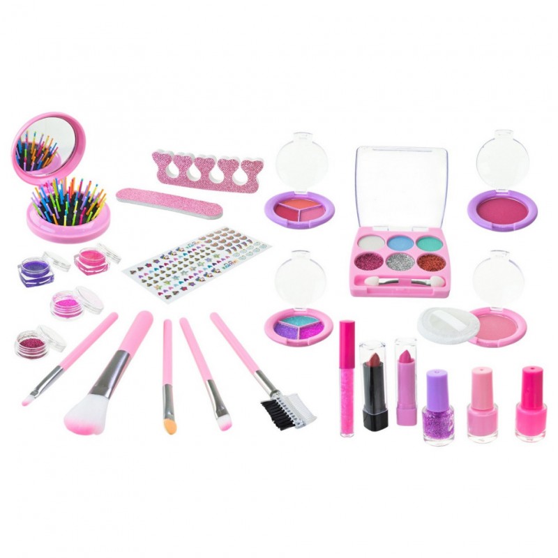 Набор детской косметики Bambi «The Pretty girl» 2605B-JY2405: лаки, тени и помада Набор детской косметики Bambi «The Pretty girl» 2605B-JY2405: лаки, тени и помада