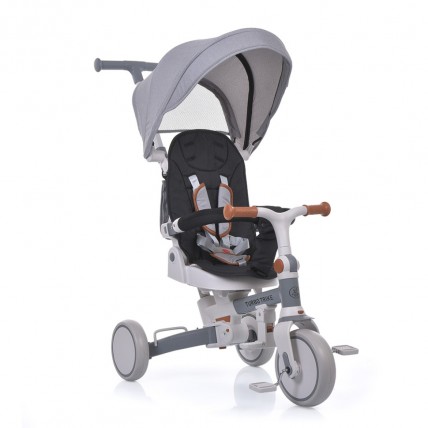 Детский трехколесный велосипед MT 1036-W grey, до 30 кг