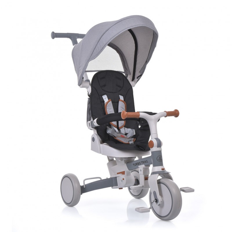Детский трехколесный велосипед MT 1036-W grey, до 30 кг