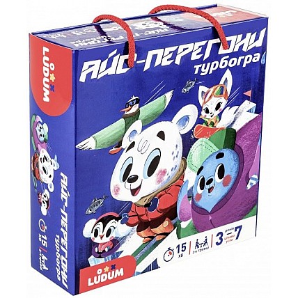 Настольная игра "Айс гонки"  LG2047-53 украинский язык