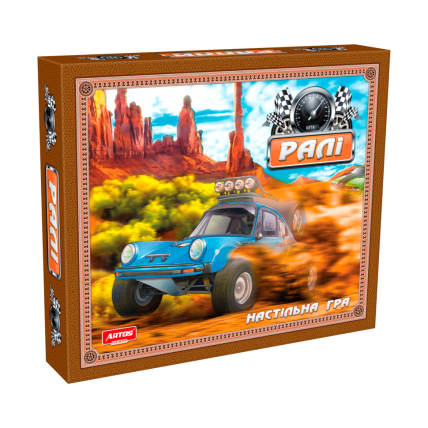 Настольная игра "Ралли" 0857 на укр. языке