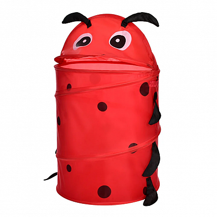 Корзина для игрушек Гусеница Bambi MR 0663-1 высота 68 см Красный
