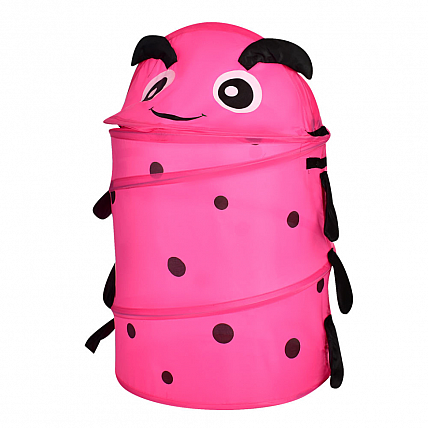 Корзина для игрушек Гусеница Bambi MR 0663-1 высота 68 см Розовый