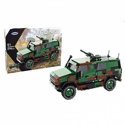 Конструктор "Бронетранспортер Dingo"  XB-06055 670 деталей