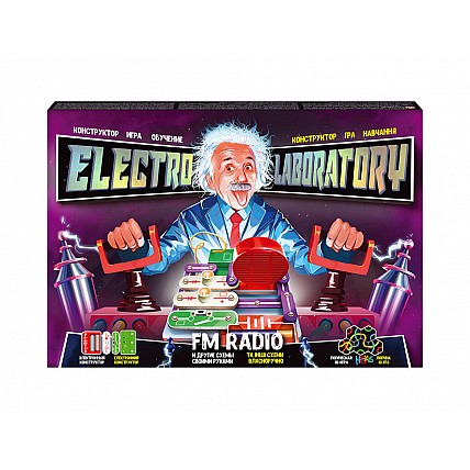 Электронный конструктор "Electro Laboratory. Radio+Piano" Danko Toys ELab-01-03 FMRadio