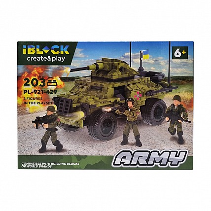 Конструктор Армия IBLOCK PL-921-429, 4 вида Вид 2