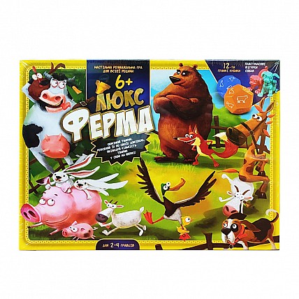 Игра настольная БОЛ "Ферма ЛЮКС" G-FL-01-02 УКР.