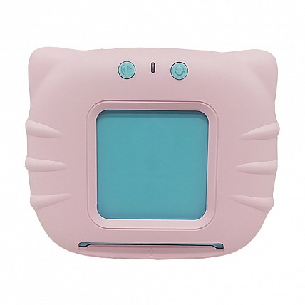 Карманная азбука Монтессори "Котик" 1980M 255 карточек в коробке Розовый