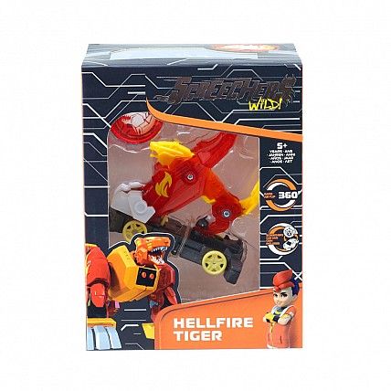 Машинка-трансформер Хелфаер Тайгер Screechers Wild! EU685102