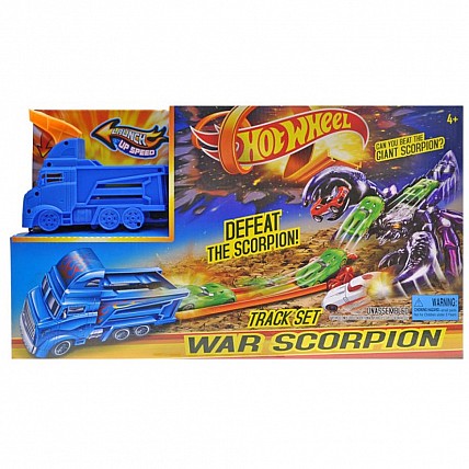 Игровой набор "Гонка" 307 трек с запуском Синий