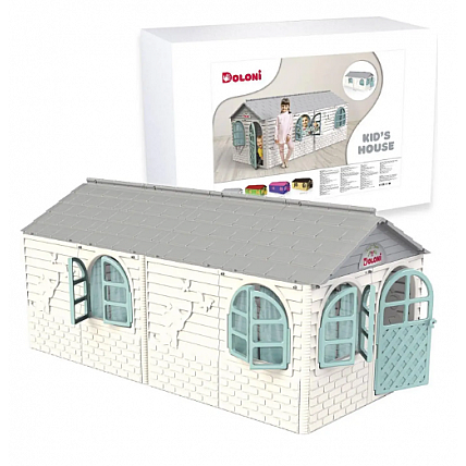 Игровой Домик со шторками DOLONI TOYS 02550/25