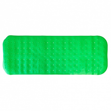 Коврик в ванную комнату на присосках MGZ-0901(Green) 35х95 см