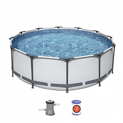 Бассейн круглый каркасный 56260, 366 х 100см, 9150 л
