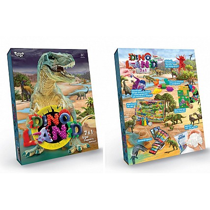 Набор креативного творчества "Dino Land" DL-01-01U, 7 в 1