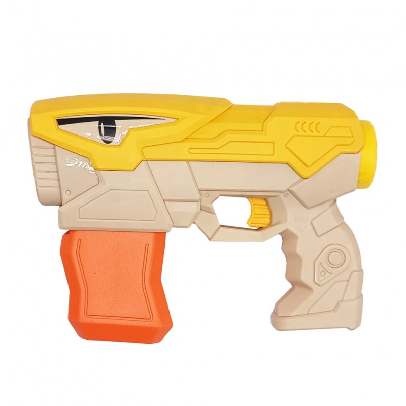 Водяной пистолет "Electric Water Gun Shark" X2-BC на аккумуляторе Желтый