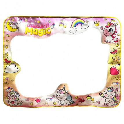 Коврик для рисования водой "Unicorn Magic" 775-4, 45 х 30,5 см