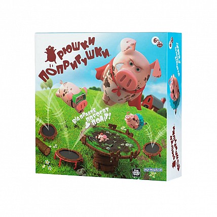 Настольная игра "Хрюшки - попрыгушки" FGS63 на украинском языке