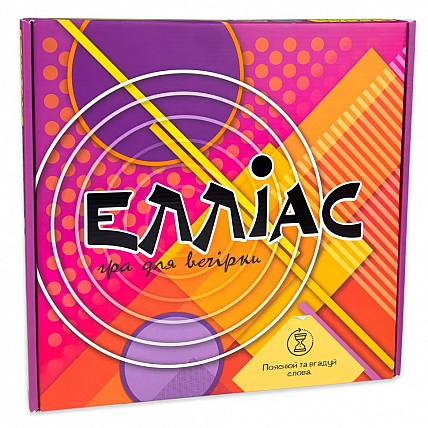 Настольная игра «Элиас для вечеринок» 30777 на украинском языке