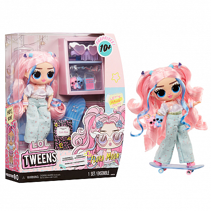 Игровой набор с куклой "Флора Мун" L.O.L. Surprise! 591665 серии "Tweens Core" с аксессуарами