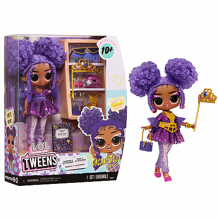 Игровой набор с куклой "Кэсси Кул" L.O.L. Surprise! 591672 серии "Tweens Core" с аксессуарами