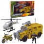 Игрушечный набор Военный BL2314 военный транспорт, аксессуары