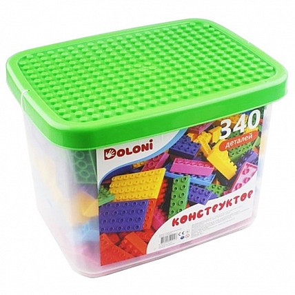 Детский Конструктор 013888/27 большой 340 деталей