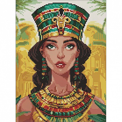 Алмазная мозаика "Египетская принцесса" AMO8065, 30х40 см