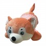Детская мягкая игрушка "Собачка" L1124(Peach) игрушка с пледом, размер 60 см