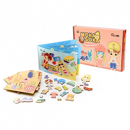 Развивающая игрушка "Мока Бока Отдых" Puz-88893, 59 деталей