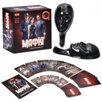 Настольная игра "Мафия" AI 001 маска 10 штук, карточки 30 штук, карточки для ведущего 21 штука