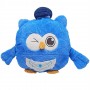 Детская мягкая игрушка "Сова" L1127(Blue) игрушка с пледом, размер 45 см