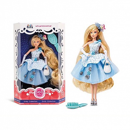 Детская игрушечная Кукла "Emily Romantic" KH23/002 с расческой