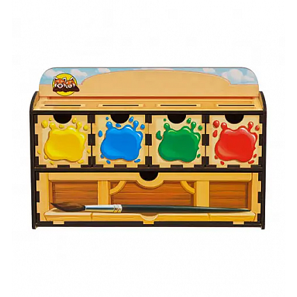 Дерев'яна настільна гра "Кольори" Ubumblebees (ПСД071) PSD071