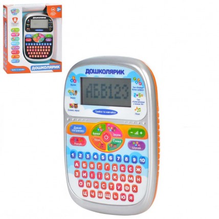 Планшет обучающий Limo Toy SK 0023 цифры, музыкальний Укр Белый
