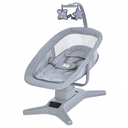 Укачивающий центр-шезлонг 8303 таймер, москитная сетка, музыка