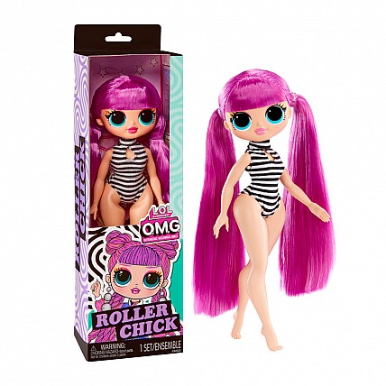 Кукла детская Роллер Леди L.O.L. Surprise! 987444-EUC серии "OPP O.M.G." с аксессуарами